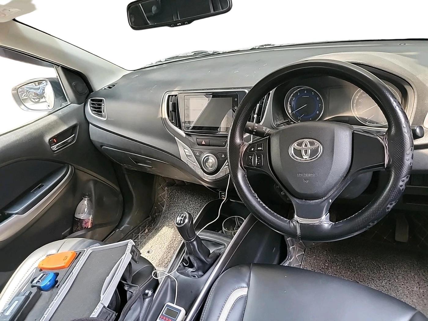 2020 Toyota Glanza G, Petrol, Manual, 57,882 km, interior