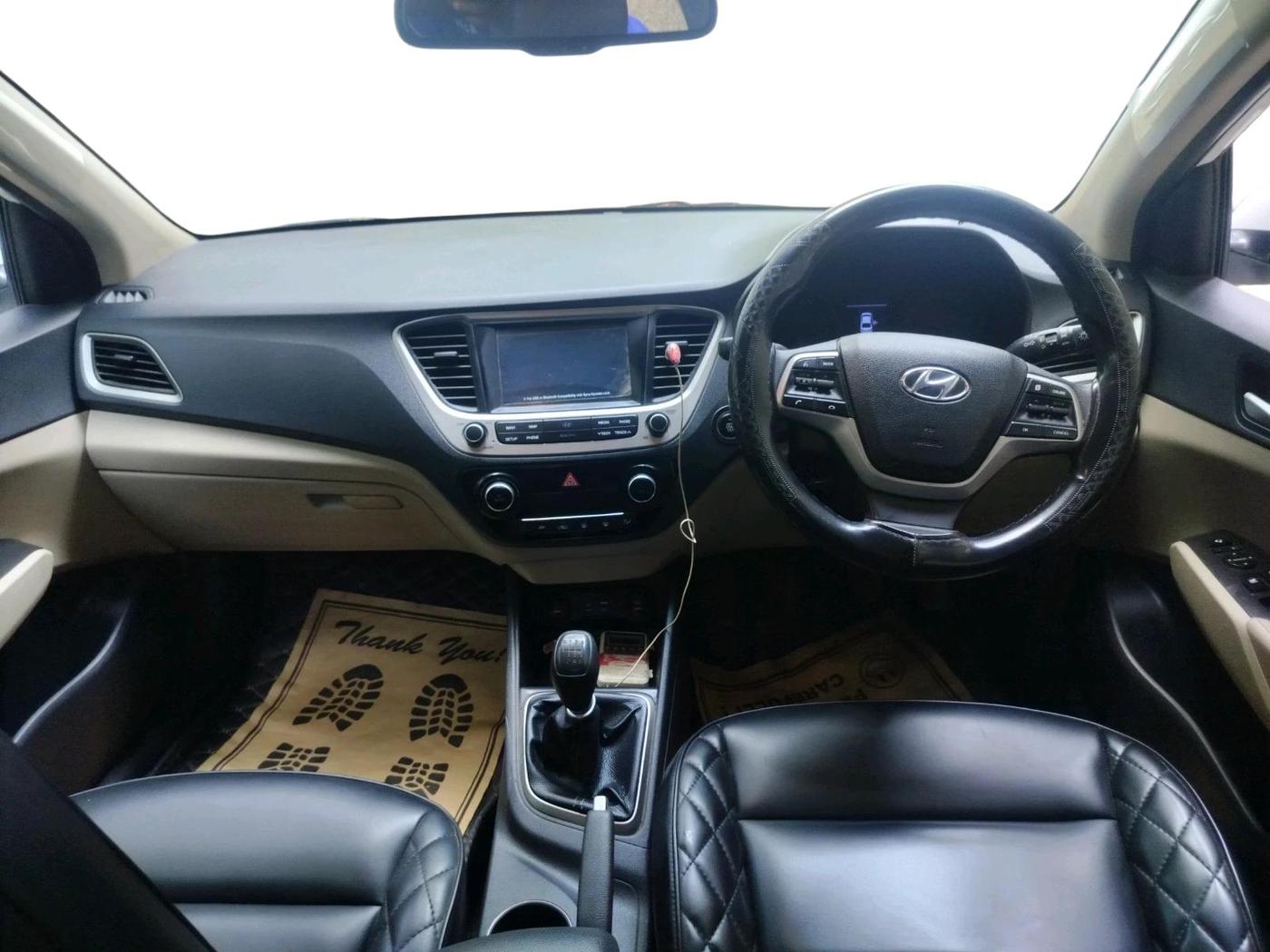 2019 Hyundai Verna 1.6 VTVT SX, Petrol, Manual, 39,886 km, interior