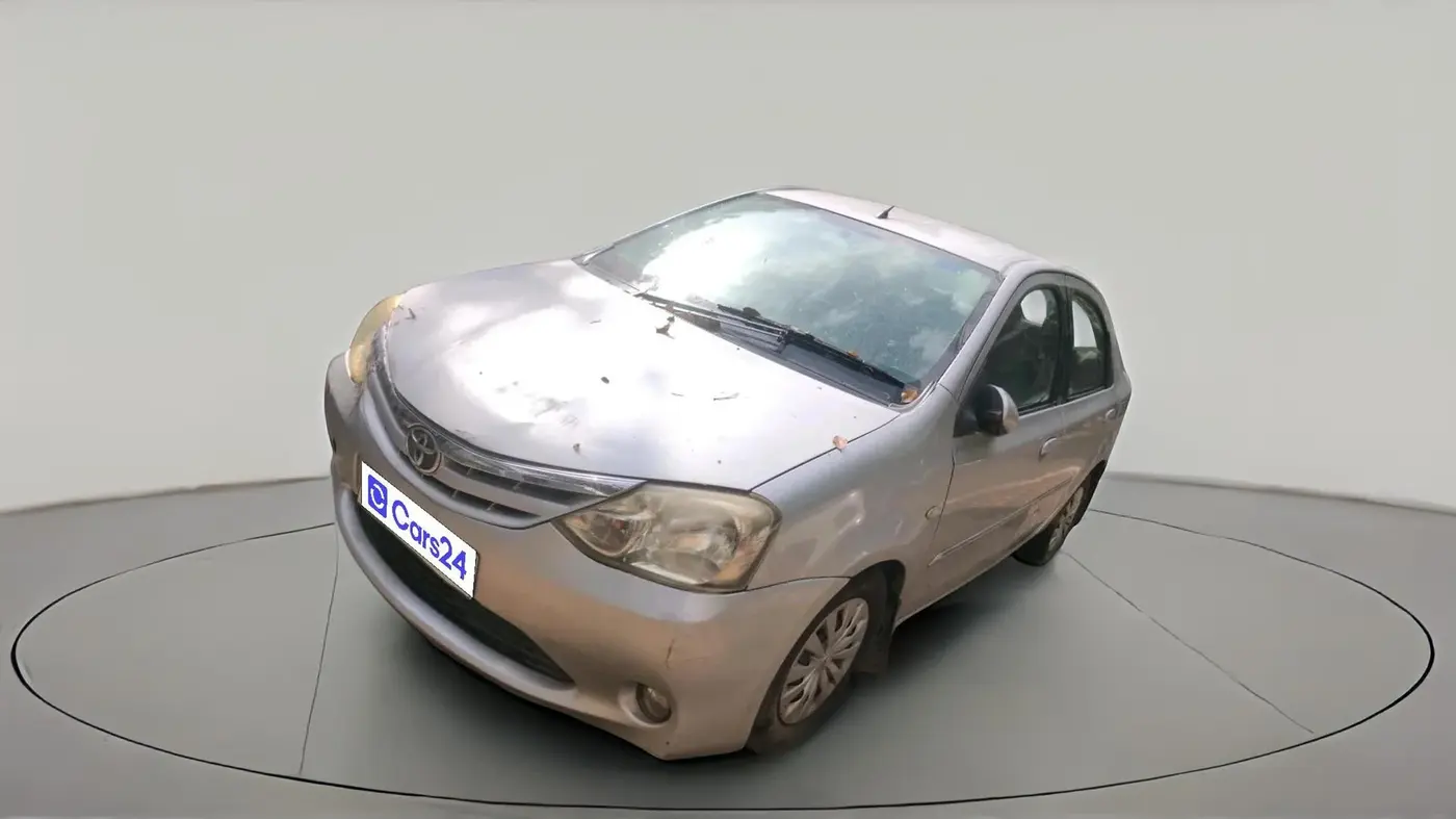 2012 Toyota Etios G, Petrol, Manual, 68,200 km, exterior