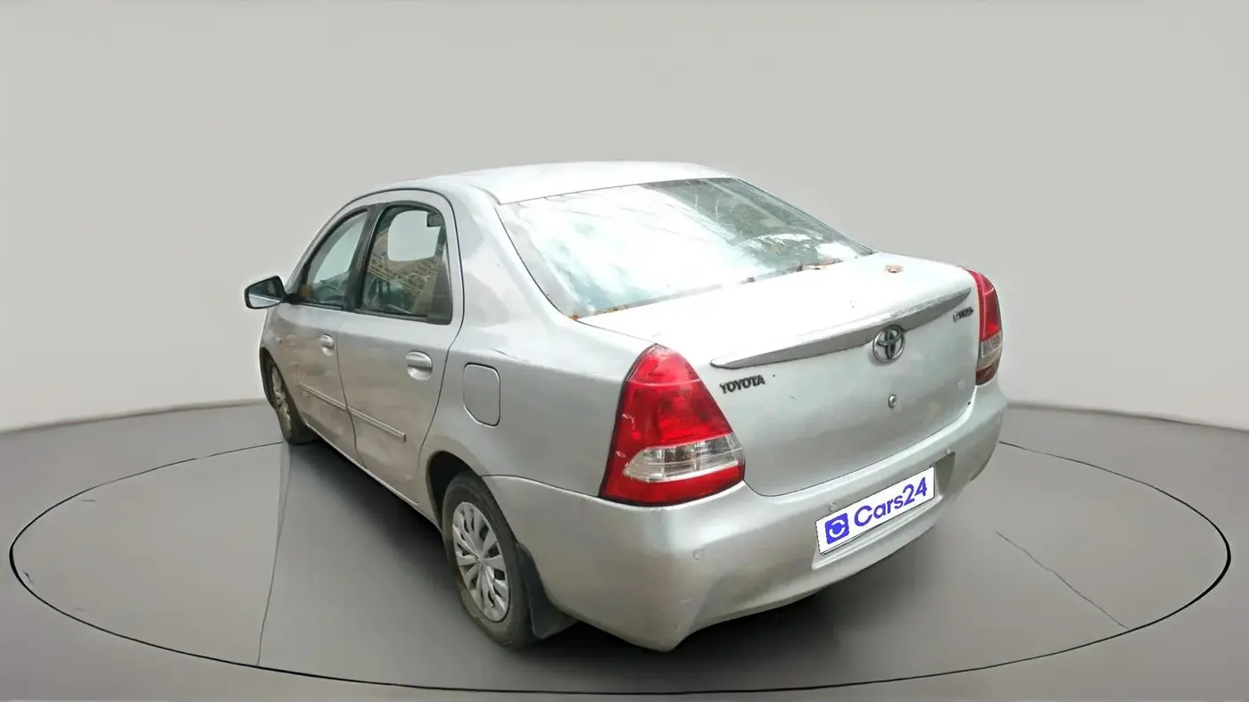 2012 Toyota Etios G, Petrol, Manual, 68,200 km, exterior