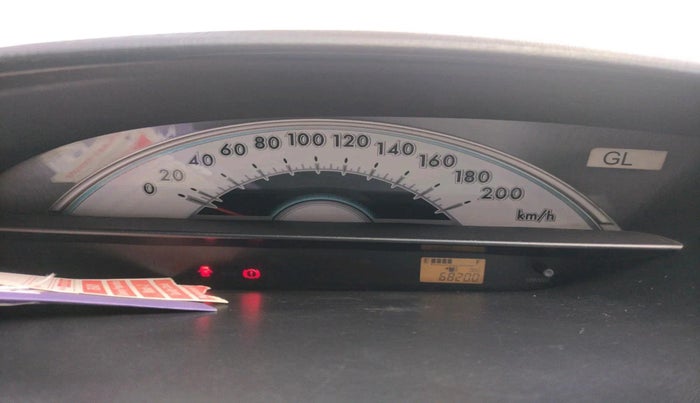 2012 Toyota Etios G, Petrol, Manual, 68,200 km, interior