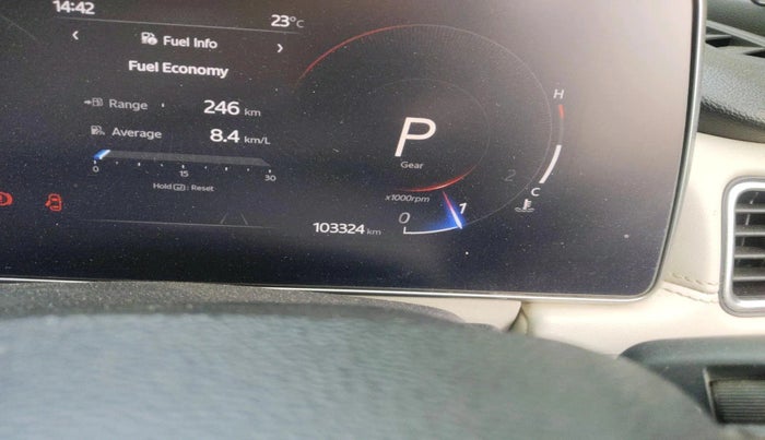 2021 Mahindra XUV700 AX 7 LUXURY P AT 7 STR, Petrol, Automatic, 1,03,324 km, interior