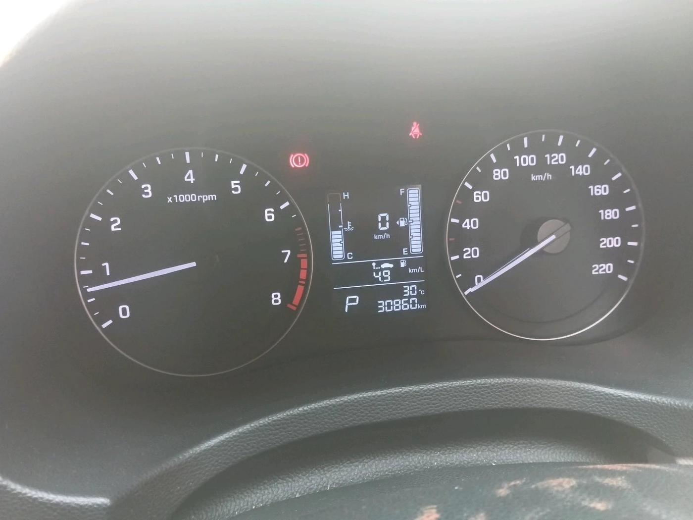 2019 Hyundai Creta SX AT 1.6 PETROL, Petrol, Automatic, 30,860 km, interior
