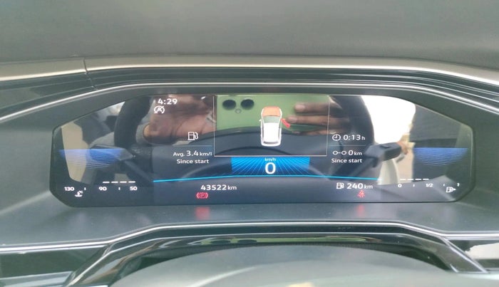 2023 Volkswagen VIRTUS TOPLINE TSI 1.0 MT, Petrol, Manual, 43,522 km, interior