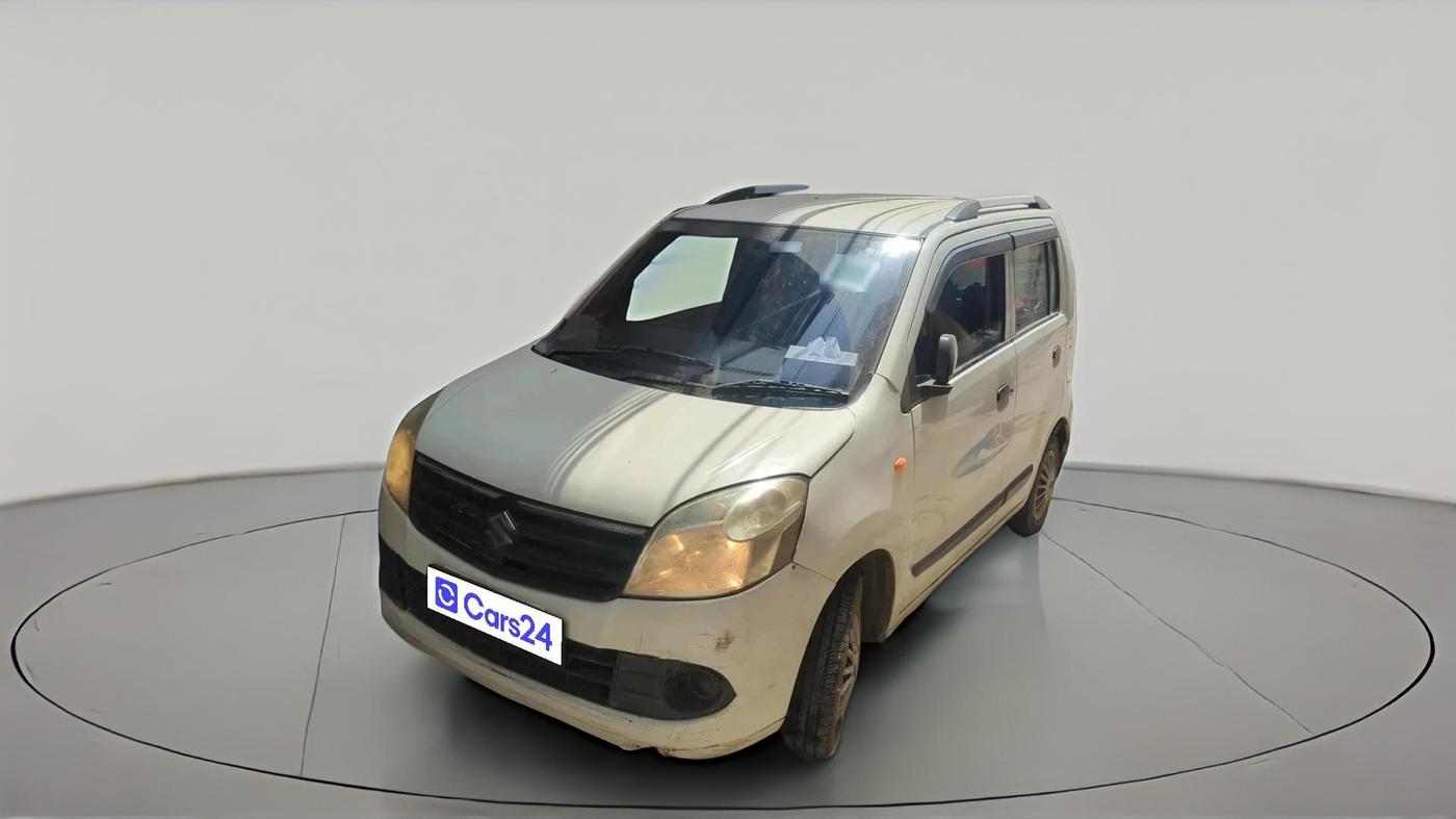 2012 Maruti Wagon R 1.0 LXI CNG, CNG, Manual, 84,095 km, exterior