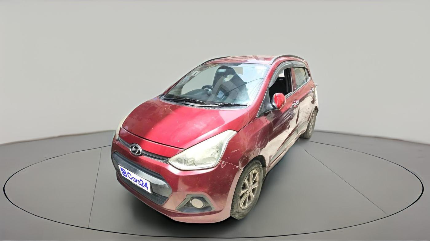 2015 Hyundai Grand i10 ASTA (O) 1.2 KAPPA VTVT, CNG, Manual, 1,20,515 km, exterior