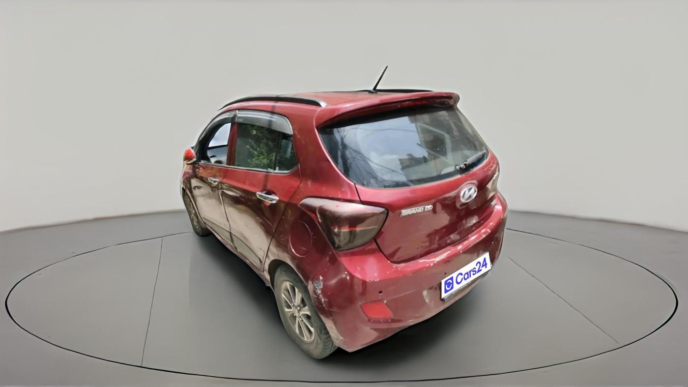 2015 Hyundai Grand i10 ASTA (O) 1.2 KAPPA VTVT, CNG, Manual, 1,20,515 km, exterior