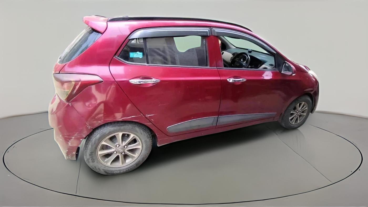 2015 Hyundai Grand i10 ASTA (O) 1.2 KAPPA VTVT, CNG, Manual, 1,20,515 km, exterior