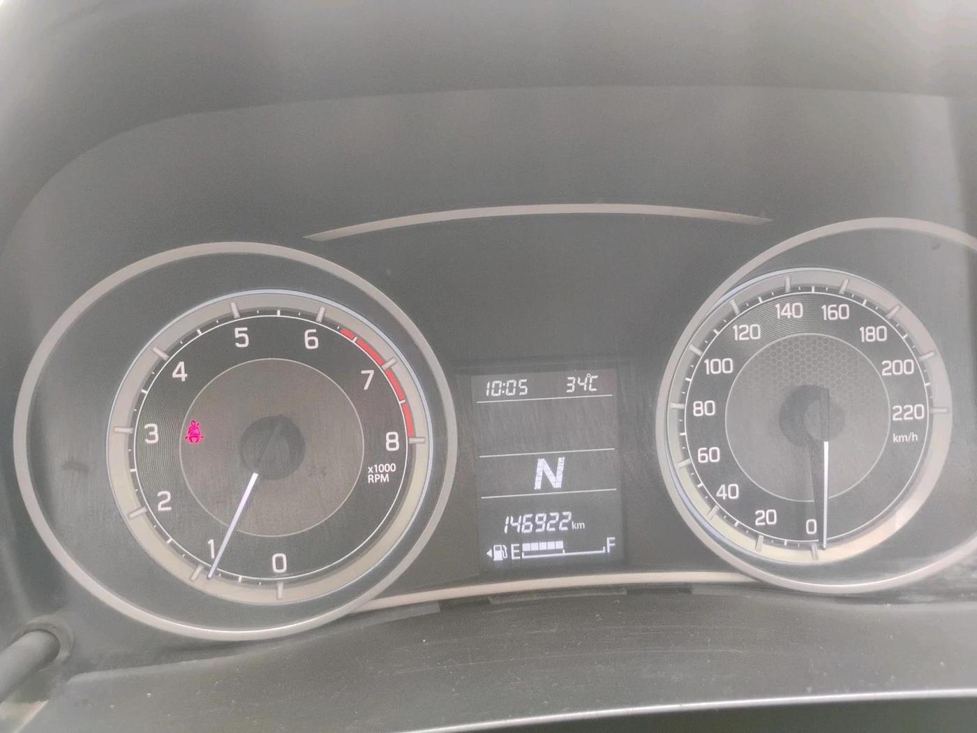2017 Maruti Dzire VXI AMT, Petrol, Automatic, 1,46,922 km, interior