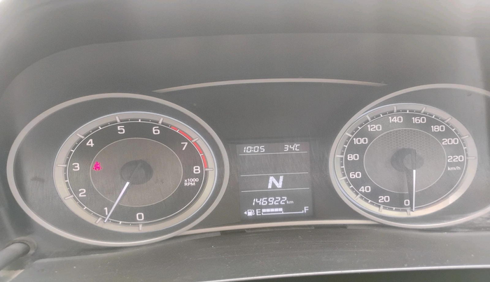 2017 Maruti Dzire VXI AMT, Petrol, Automatic, 1,46,922 km, interior