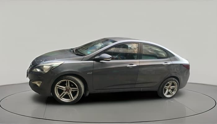 2015 Hyundai Verna FLUIDIC 4S 1.6 VTVT S AT, CNG, Automatic, 1,25,475 km, exterior