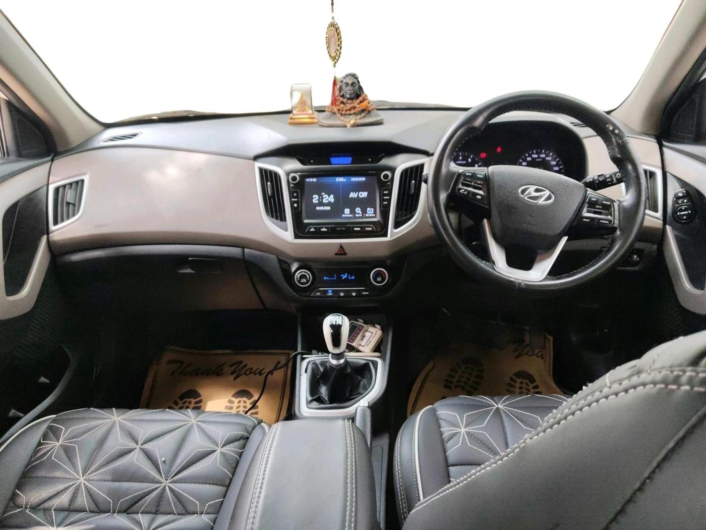 2019 Hyundai Creta SX 1.6 PETROL, Petrol, Manual, 65,378 km, interior