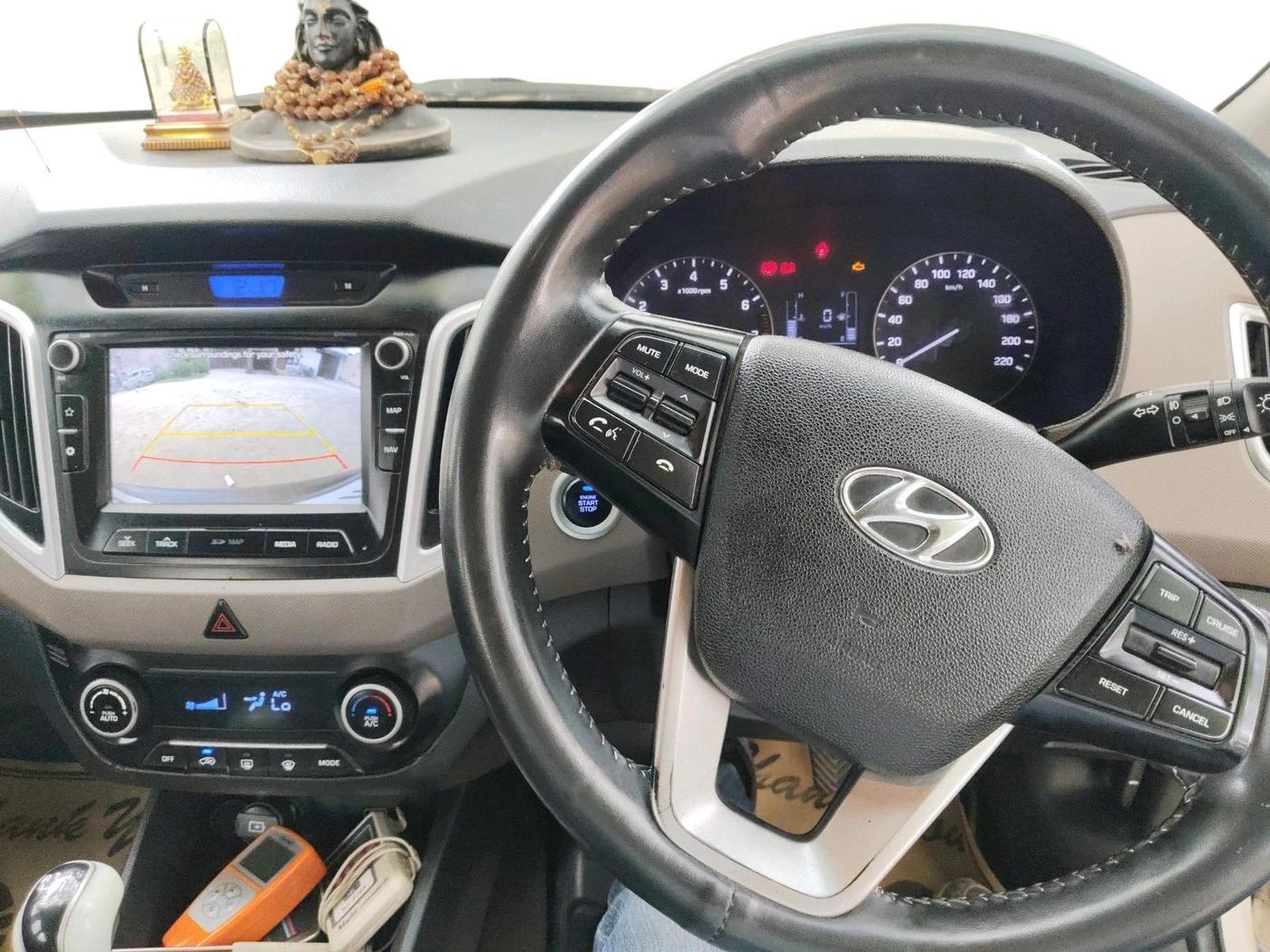 2019 Hyundai Creta SX 1.6 PETROL, Petrol, Manual, 65,378 km, interior