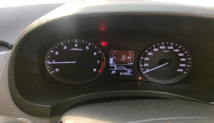 2016 Hyundai Creta SX PLUS AT 1.6 PETROL, Petrol, Automatic, 54,935 km, interior