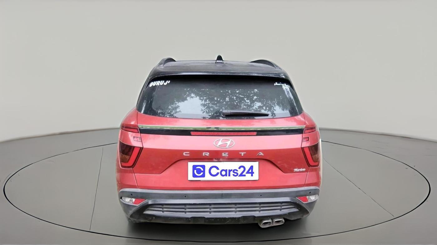 2020 Hyundai Creta SX (O) 1.4 TURBO DCT DUAL TONE, Petrol, Automatic, 76,872 km, exterior