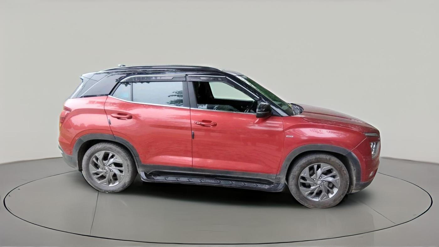 2020 Hyundai Creta SX (O) 1.4 TURBO DCT DUAL TONE, Petrol, Automatic, 76,872 km, exterior