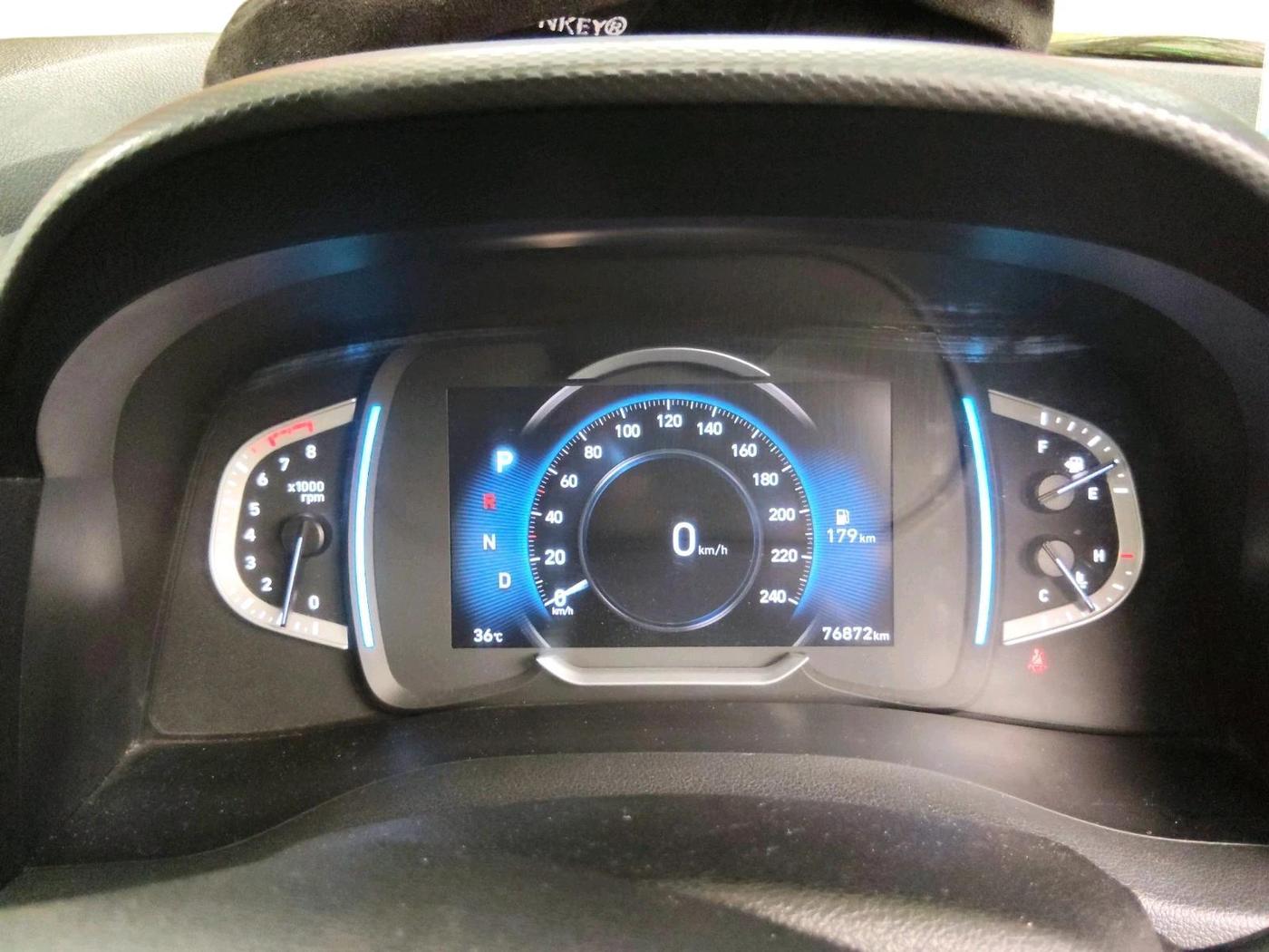 2020 Hyundai Creta SX (O) 1.4 TURBO DCT DUAL TONE, Petrol, Automatic, 76,872 km, interior