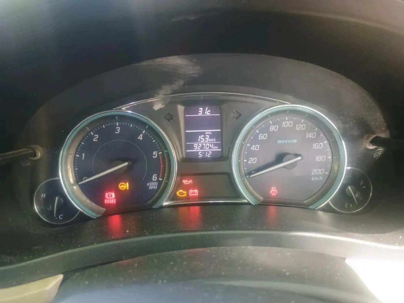 2016 Maruti Ciaz VDI+ SHVS, Diesel, Manual, 92,795 km, interior