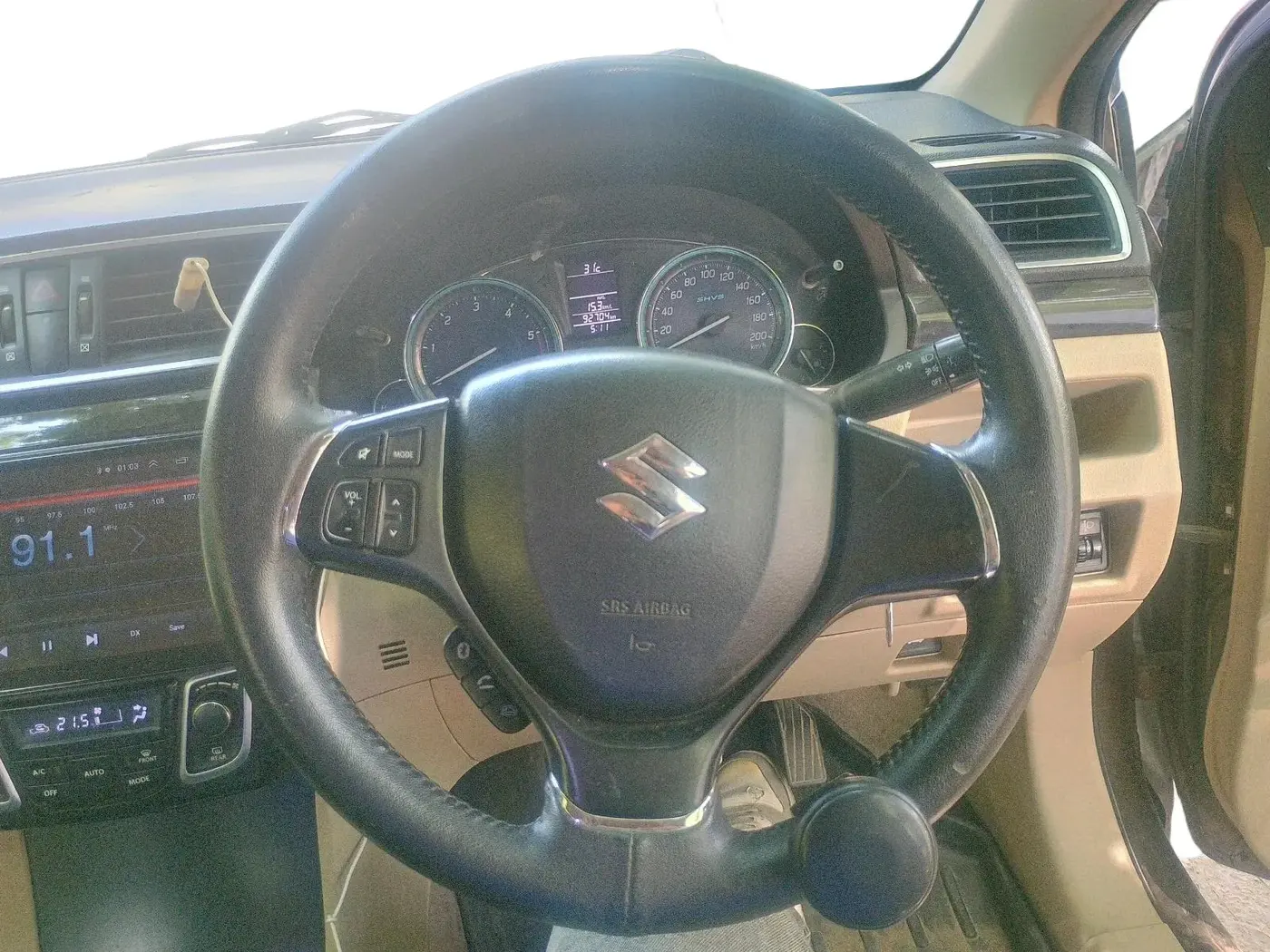 2016 Maruti Ciaz VDI+ SHVS, Diesel, Manual, 92,795 km, interior