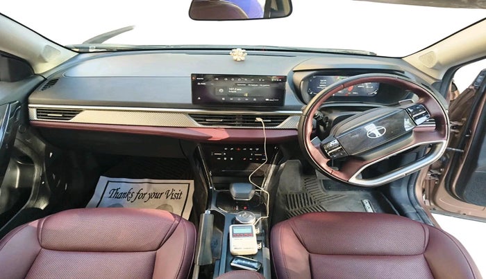 2025 Tata Curvv Accomplished S 1.2 Petrol 7DCA, Petrol, Automatic, 7,590 km, interior