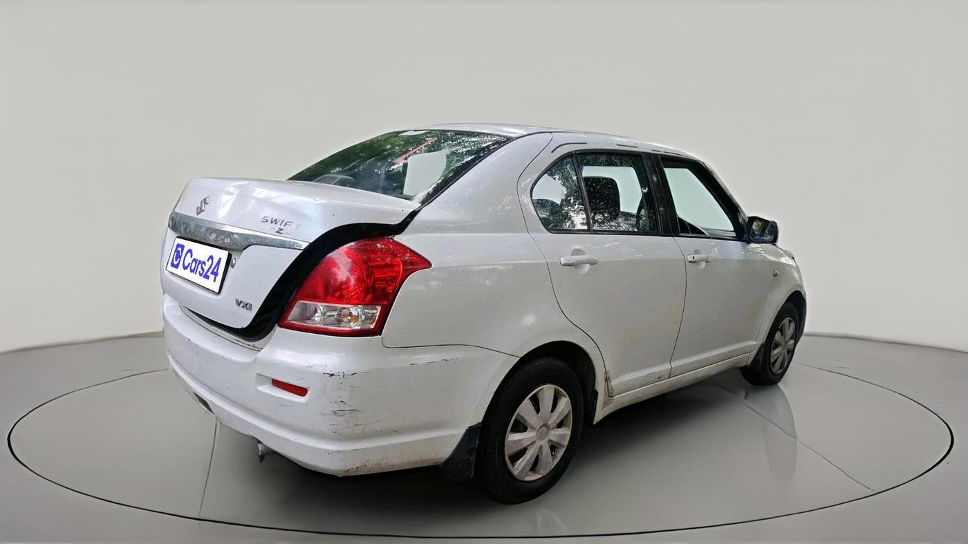 2011 Maruti Swift Dzire VXI, Petrol, Manual, 84,202 km, exterior