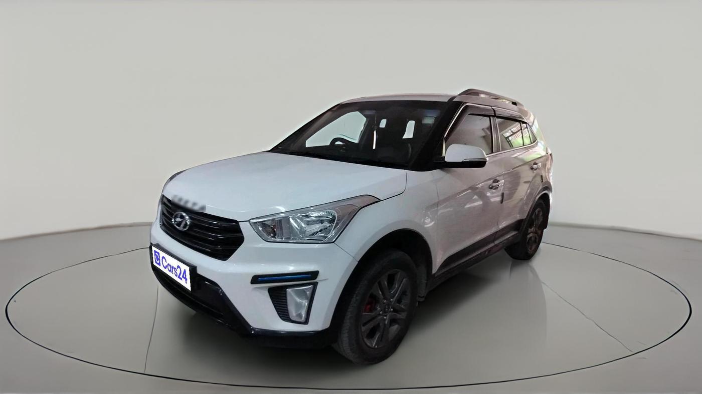 2017 Hyundai Creta E PLUS 1.6 PETROL, CNG, Manual, 41,716 km, exterior