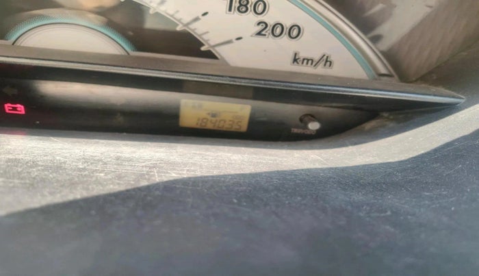 2011 Toyota Etios G, Petrol, Manual, 1,84,035 km, interior