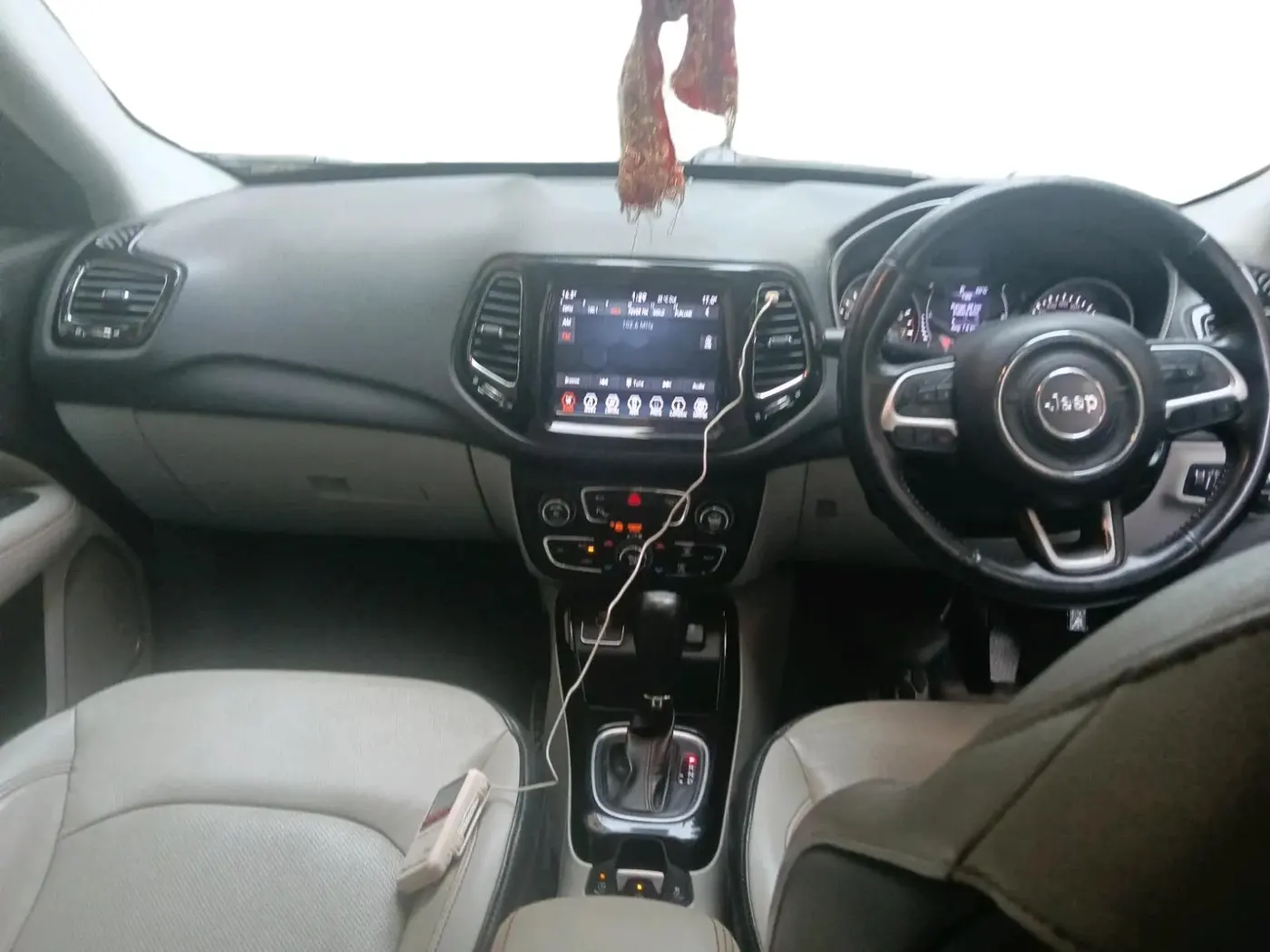 2020 Jeep Compass LIMITED PLUS PETROL AT, Petrol, Automatic, 76,500 km, interior