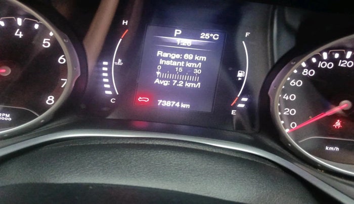 2020 Jeep Compass LIMITED PLUS PETROL AT, Petrol, Automatic, 73,874 km, interior