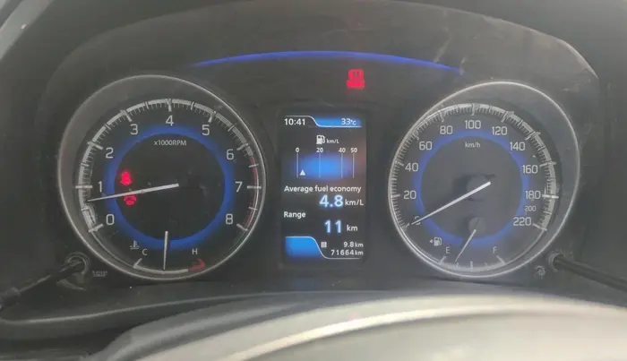 2017 Maruti Baleno ZETA PETROL 1.2, Petrol, Manual, 71,664 km, interior