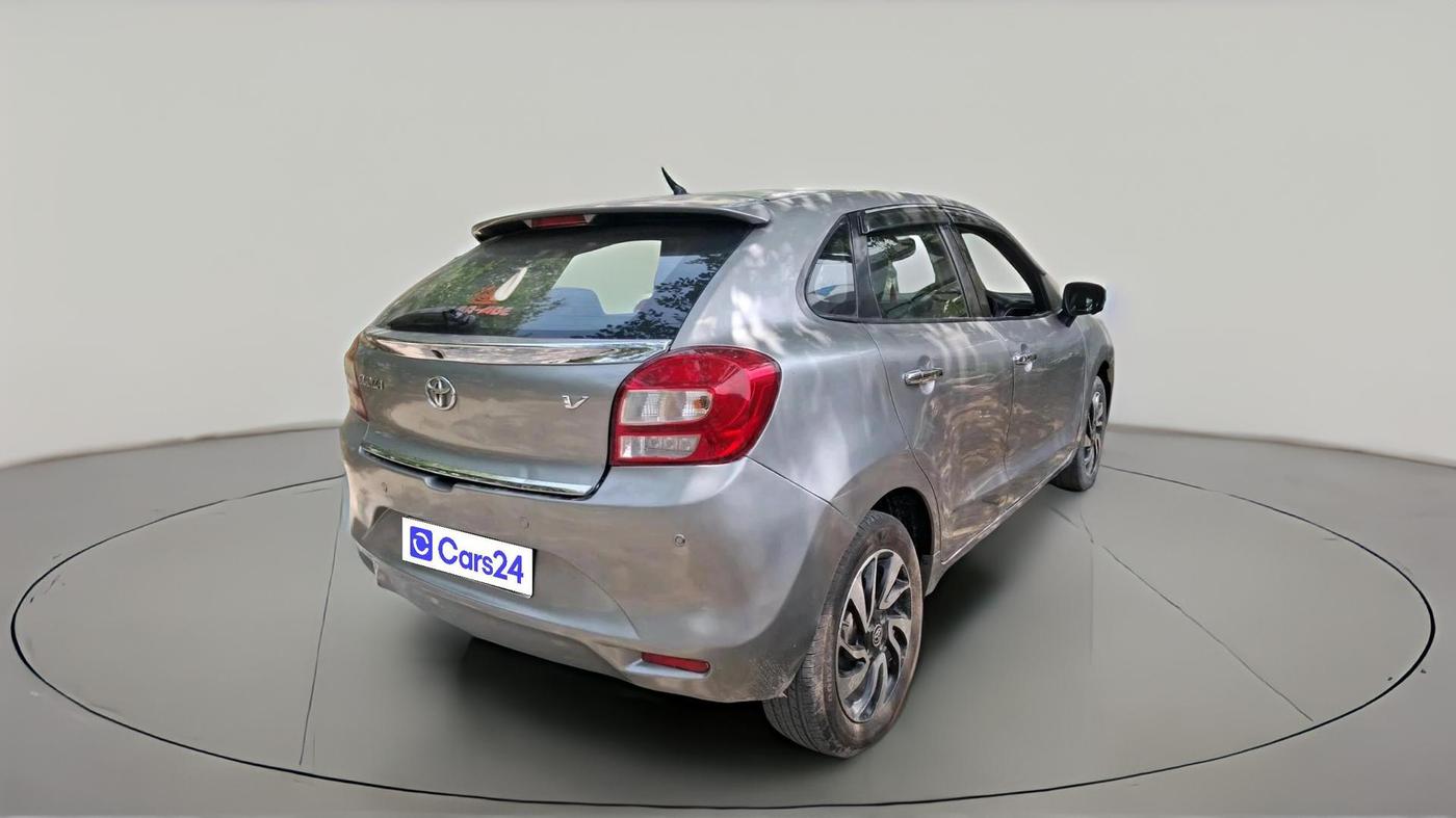 2019 Toyota Glanza V, Petrol, Manual, 75,763 km, exterior