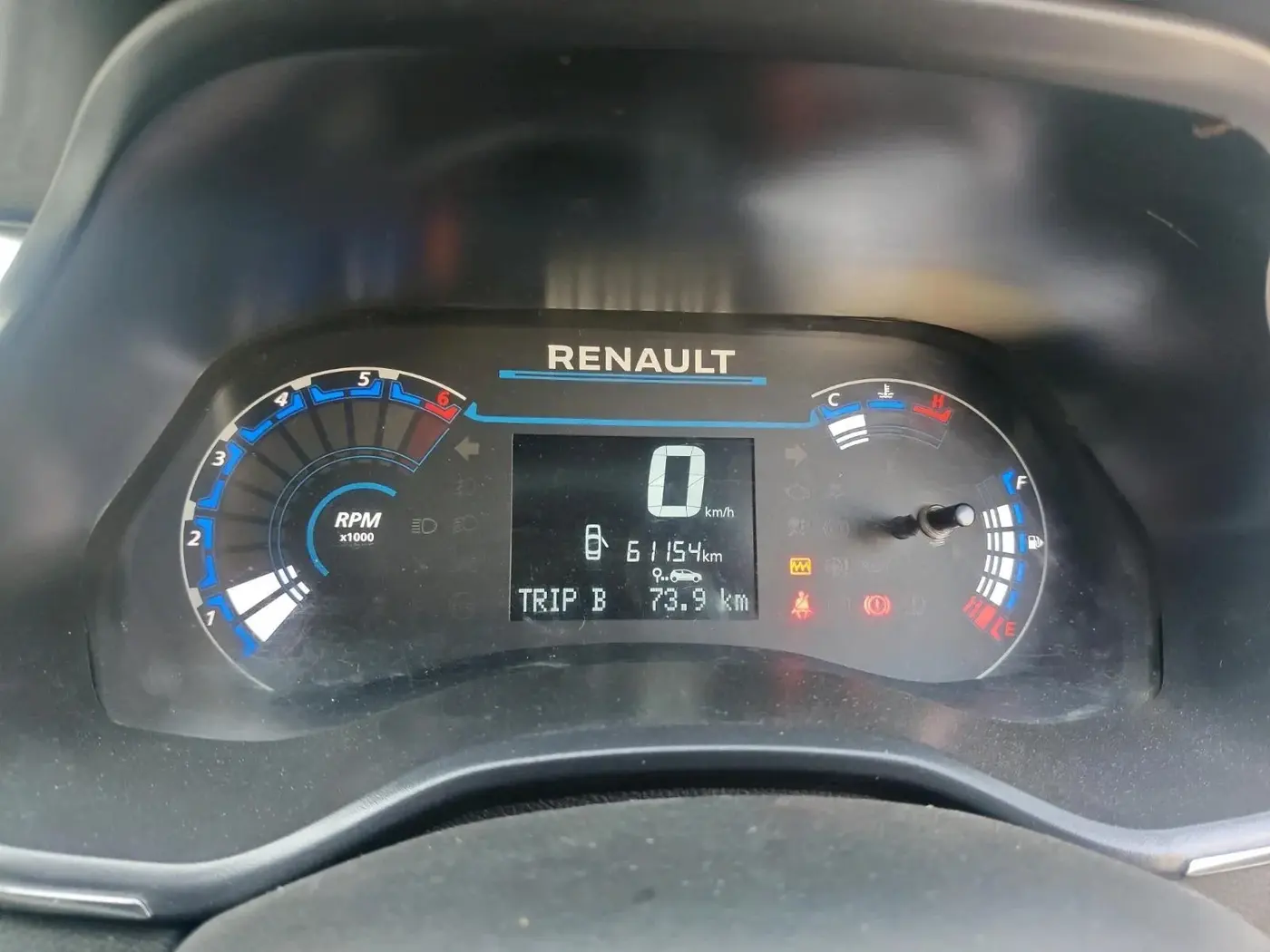 2023 Renault TRIBER RXZ, CNG, Manual, 61,154 km, interior