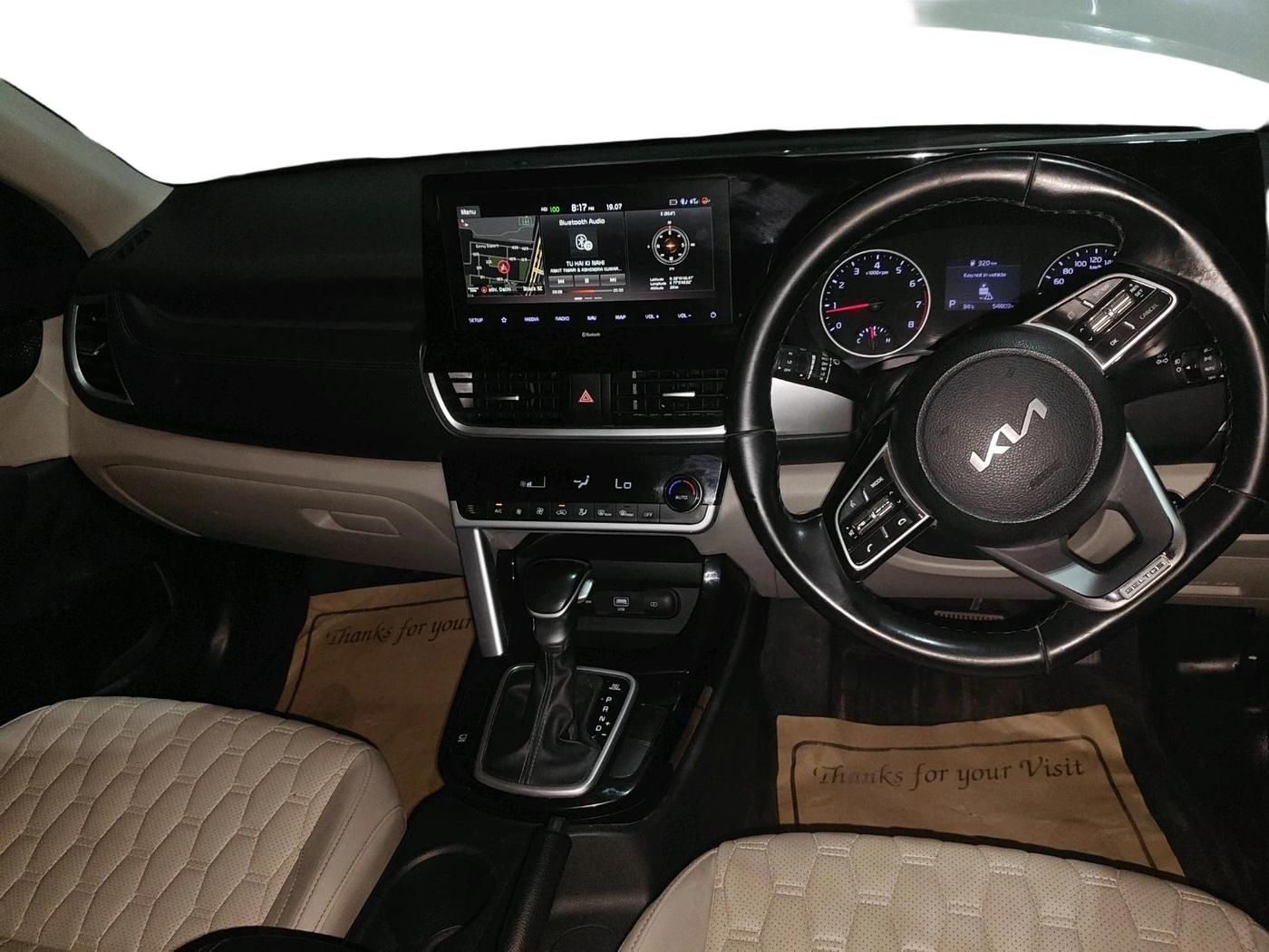 2021 KIA SELTOS HTX IVT 1.5 PETROL, Petrol, Automatic, 54,803 km, interior