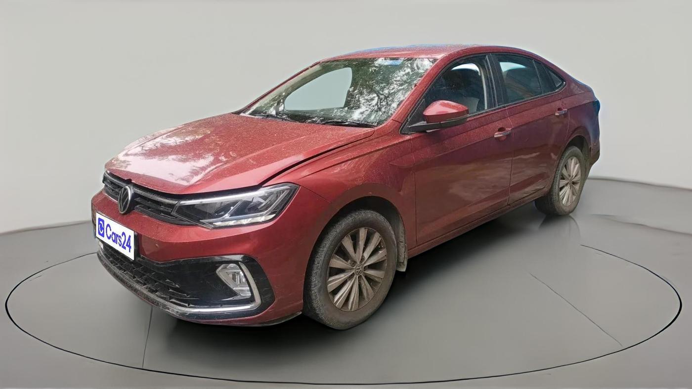 2022 Volkswagen VIRTUS HIGHLINE TSI 1.0 AT, Petrol, Automatic, 50,820 km, exterior