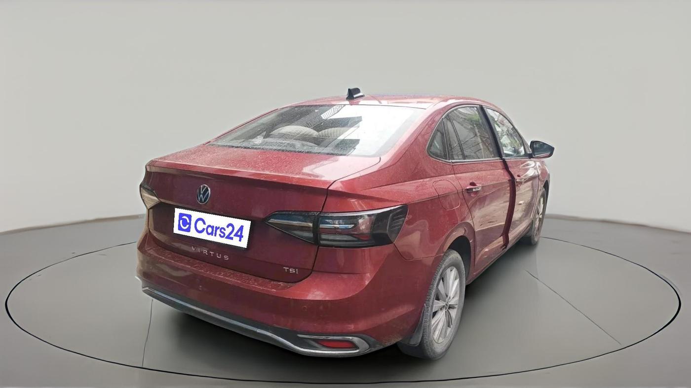 2022 Volkswagen VIRTUS HIGHLINE TSI 1.0 AT, Petrol, Automatic, 50,820 km, exterior