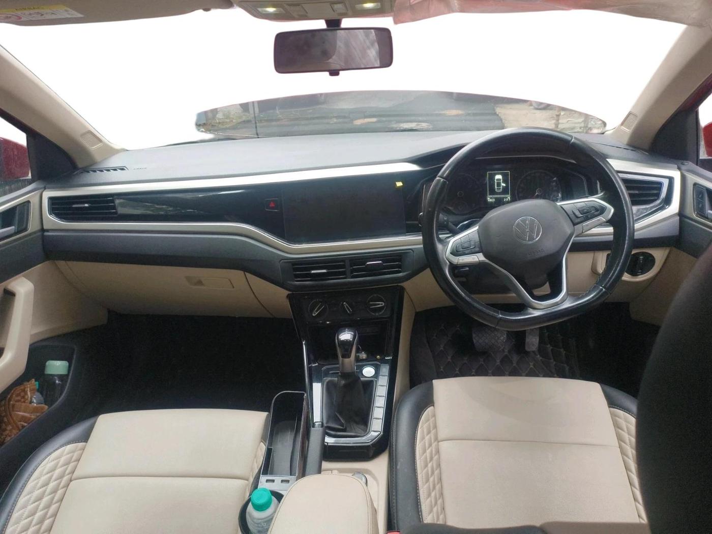 2022 Volkswagen VIRTUS HIGHLINE TSI 1.0 AT, Petrol, Automatic, 50,820 km, interior