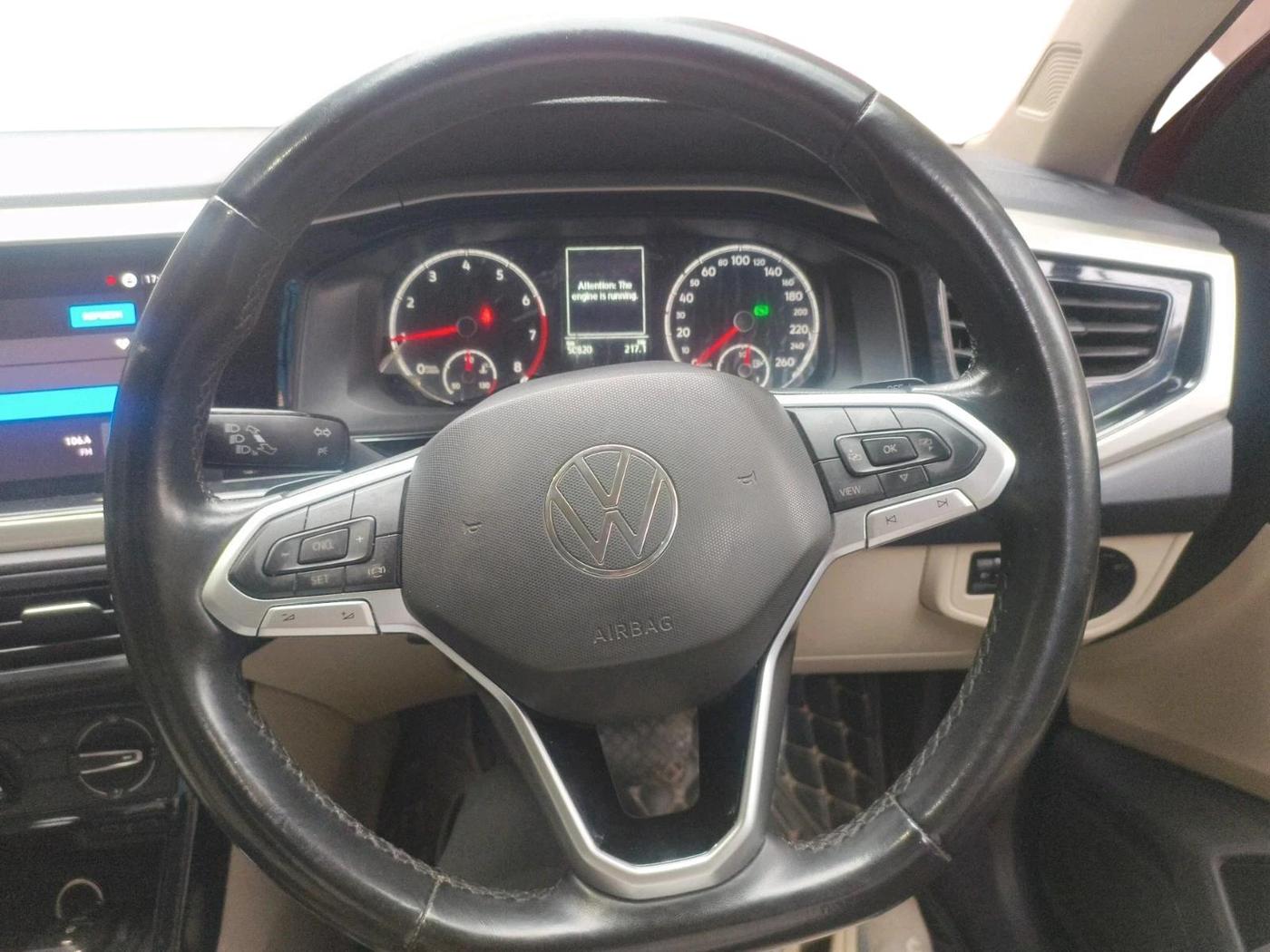 2022 Volkswagen VIRTUS HIGHLINE TSI 1.0 AT, Petrol, Automatic, 50,820 km, interior