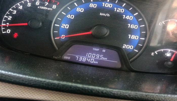 2014 Hyundai Xcent SX 1.2, CNG, Manual, 73,840 km, interior