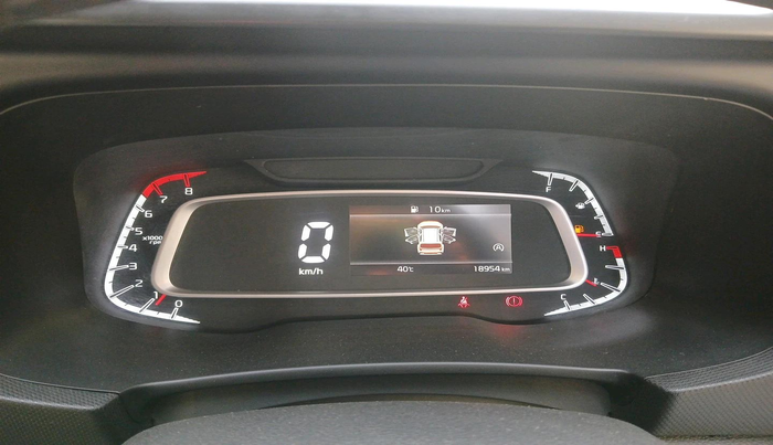 2024 KIA SONET HTE (O) 1.2 Petrol MT, Petrol, Manual, 18,954 km, interior