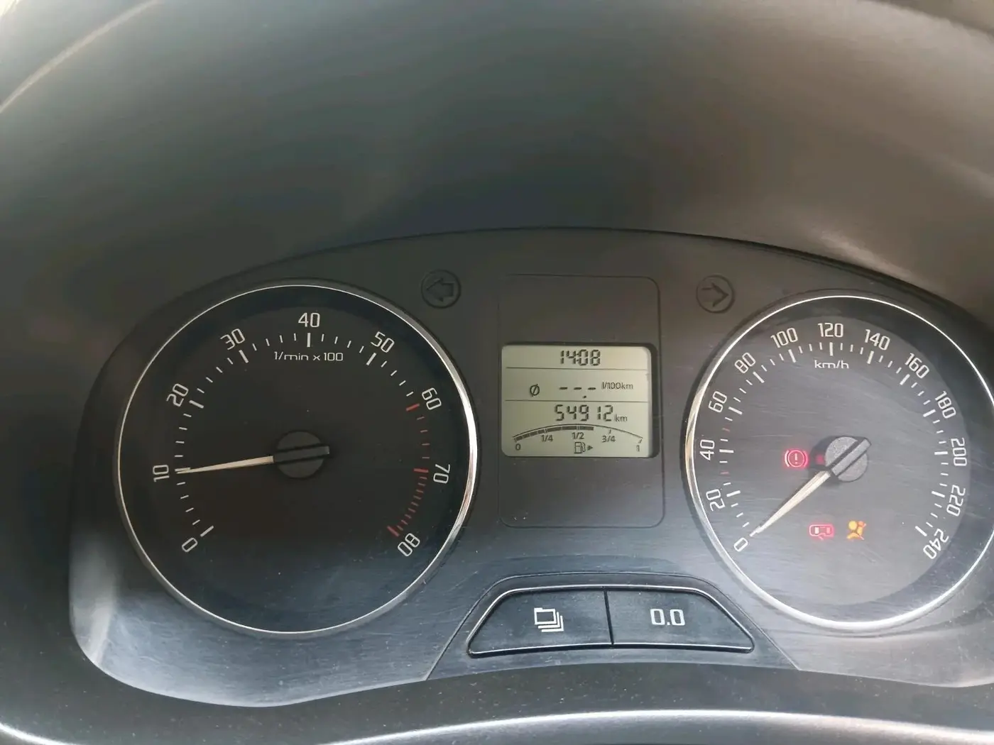 2011 Skoda Fabia ELEGANCE 1.2 MPI, Petrol, Manual, 55,555 km, interior