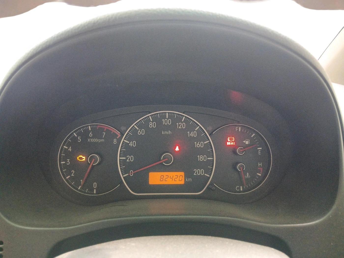 2013 Maruti SX4 VXI CNG, Petrol, Manual, 82,420 km, interior