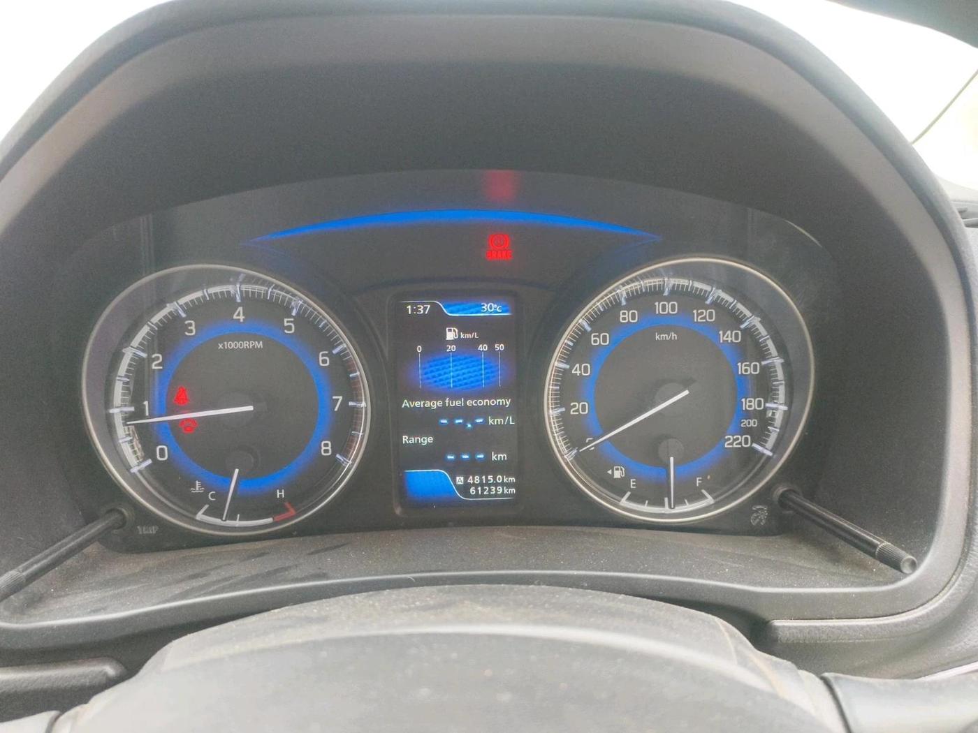 2021 Toyota Glanza G, Petrol, Manual, 61,239 km, interior