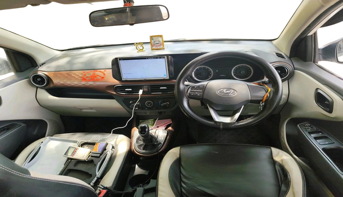 2022 Hyundai AURA S 1.2 AMT, Petrol, Automatic, 44,345 km, interior