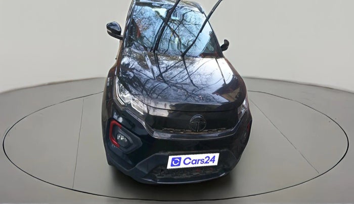 2023 Tata NEXON XZA PLUS LUX SUNROOF RED DARK PETROL, Petrol, Automatic, 33,365 km, exterior
