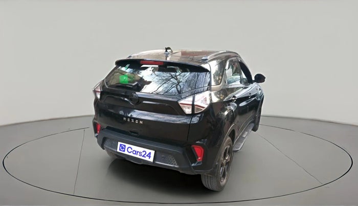 2023 Tata NEXON XZA PLUS LUX SUNROOF RED DARK PETROL, Petrol, Automatic, 33,365 km, exterior