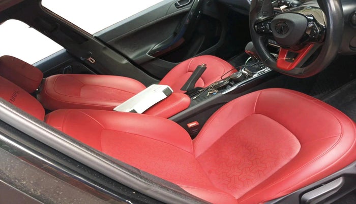 2023 Tata NEXON XZA PLUS LUX SUNROOF RED DARK PETROL, Petrol, Automatic, 33,365 km, interior