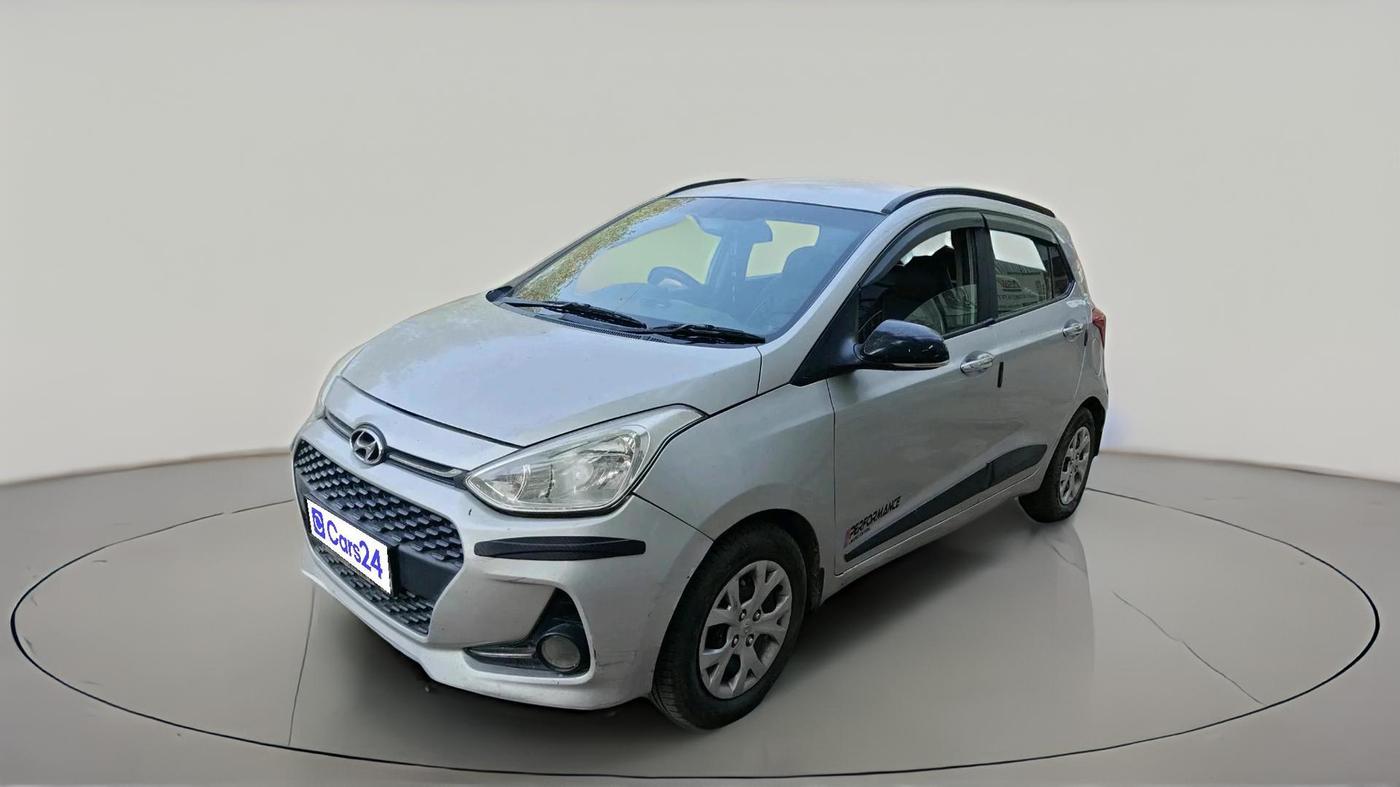 2018 Hyundai Grand i10 SPORTZ 1.2 KAPPA VTVT, CNG, Manual, 1,15,165 km, exterior