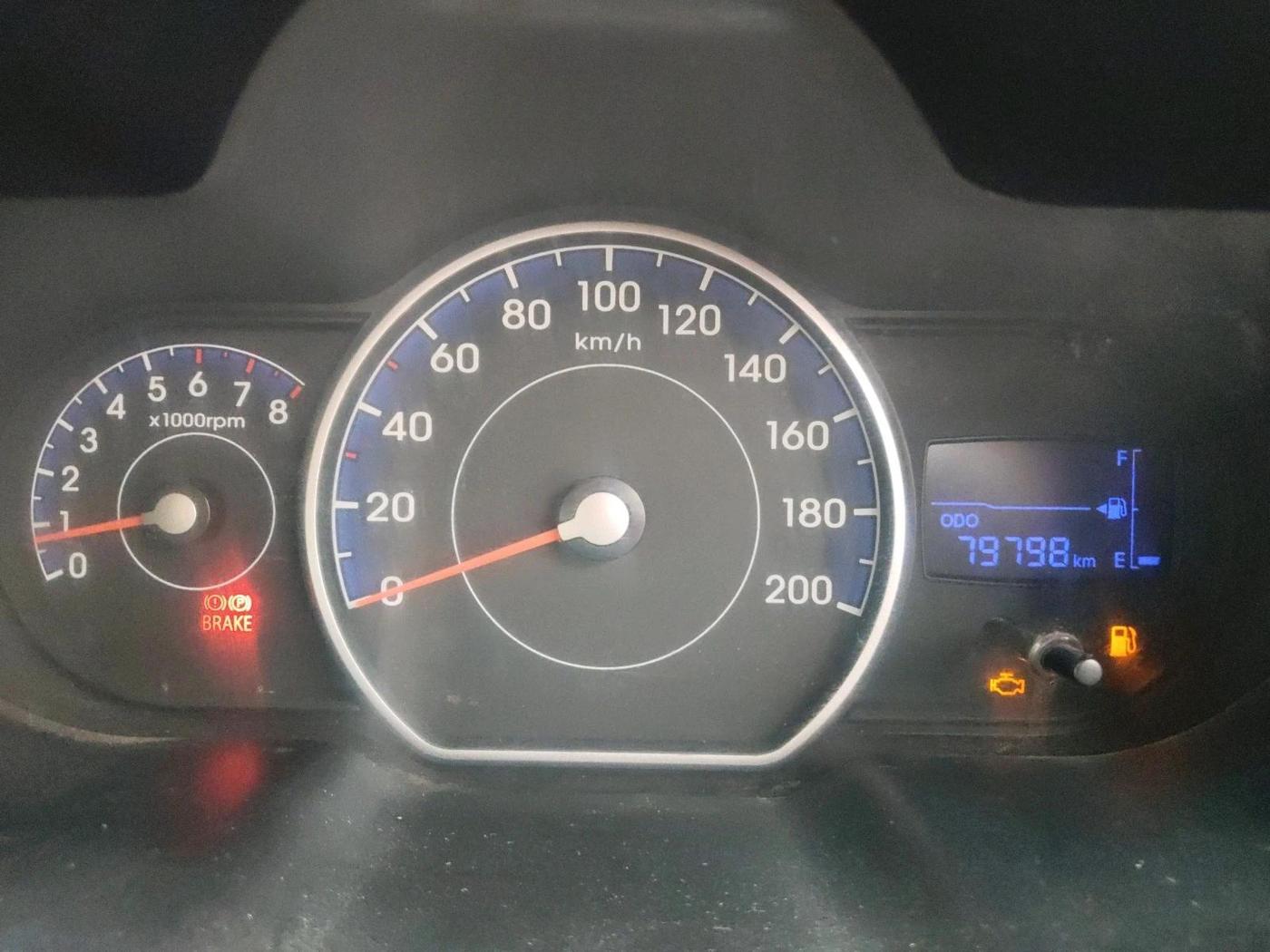 2014 Hyundai i10 MAGNA 1.1, CNG, Manual, 79,798 km, interior
