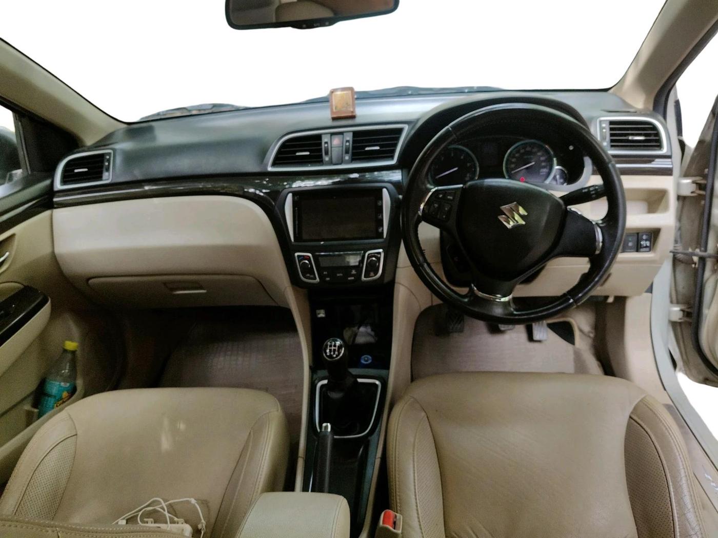 2016 Maruti Ciaz ZDI+ SHVS, Diesel, Manual, 65,694 km, interior