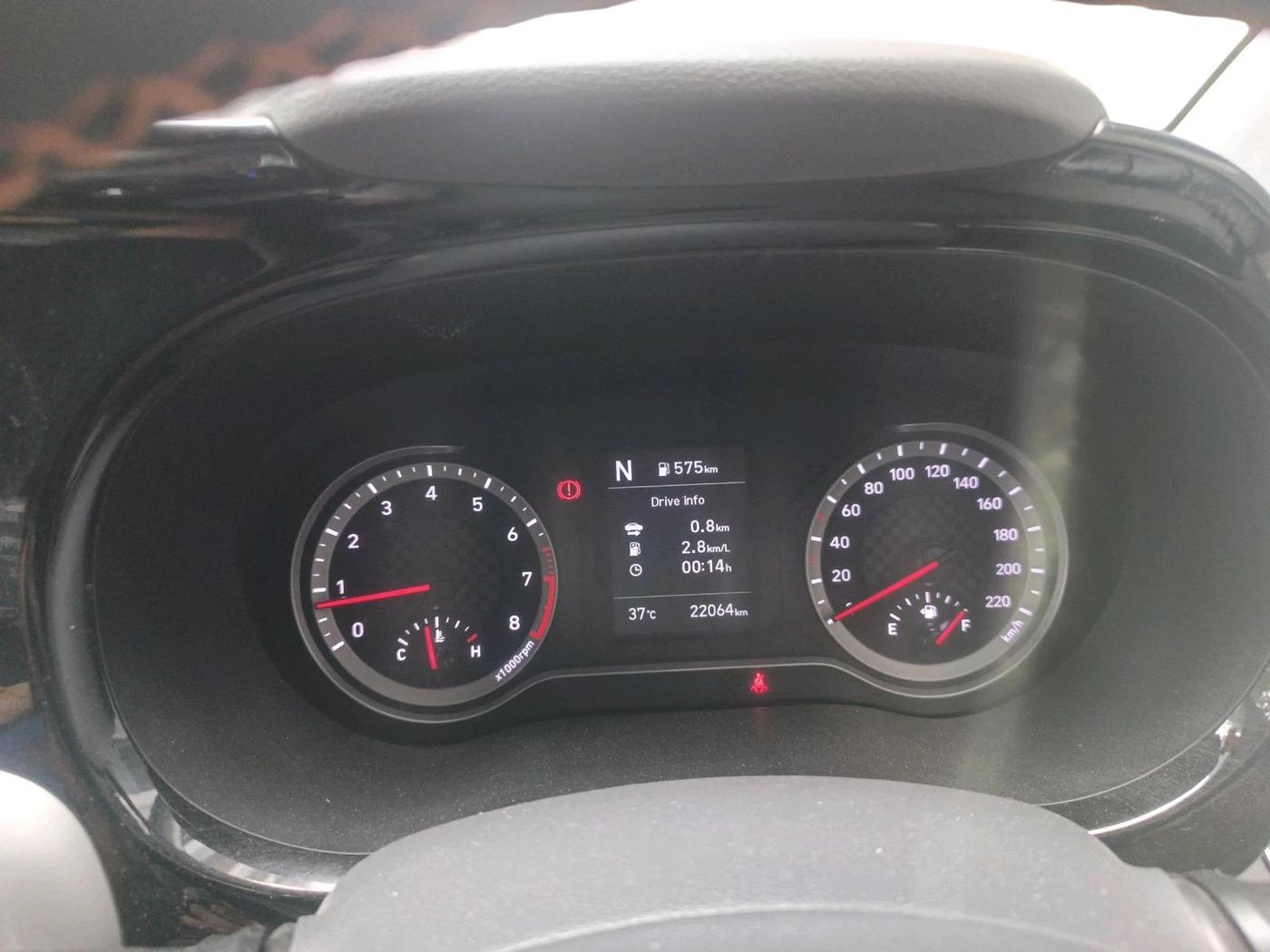 2023 Hyundai GRAND I10 NIOS ASTA AMT 1.2 KAPPA VTVT, Petrol, Automatic, 22,064 km, interior